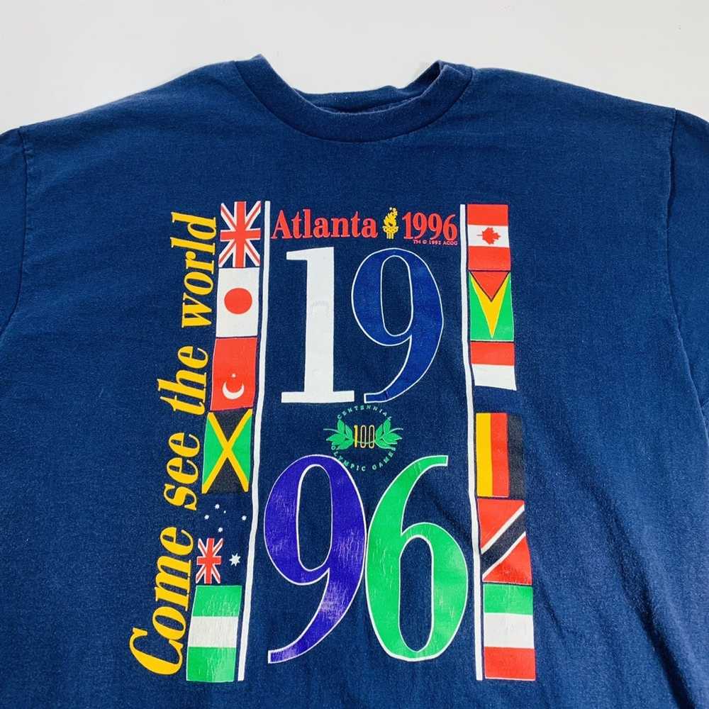 Streetwear × Vintage Vtg 1996 Atlanta Olympics Ga… - image 1