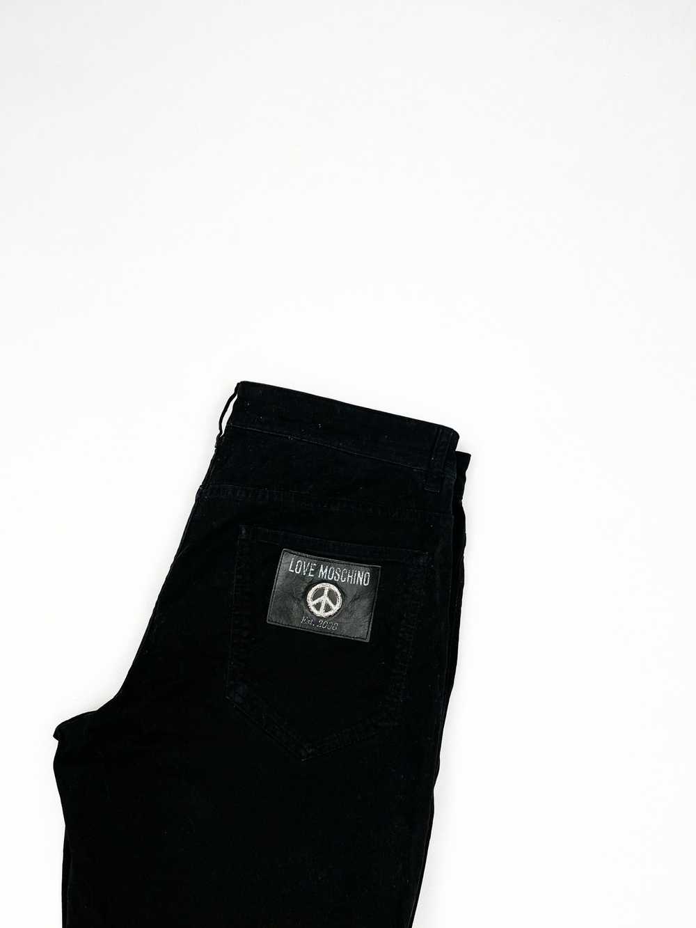 Luxury × Moschino Moschino jeans denim black 32 - image 3