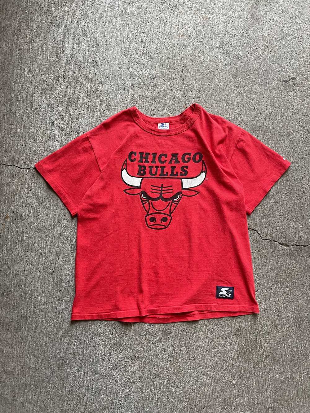Chicago Bulls × Made In Usa × Starter Vintage Sta… - image 1