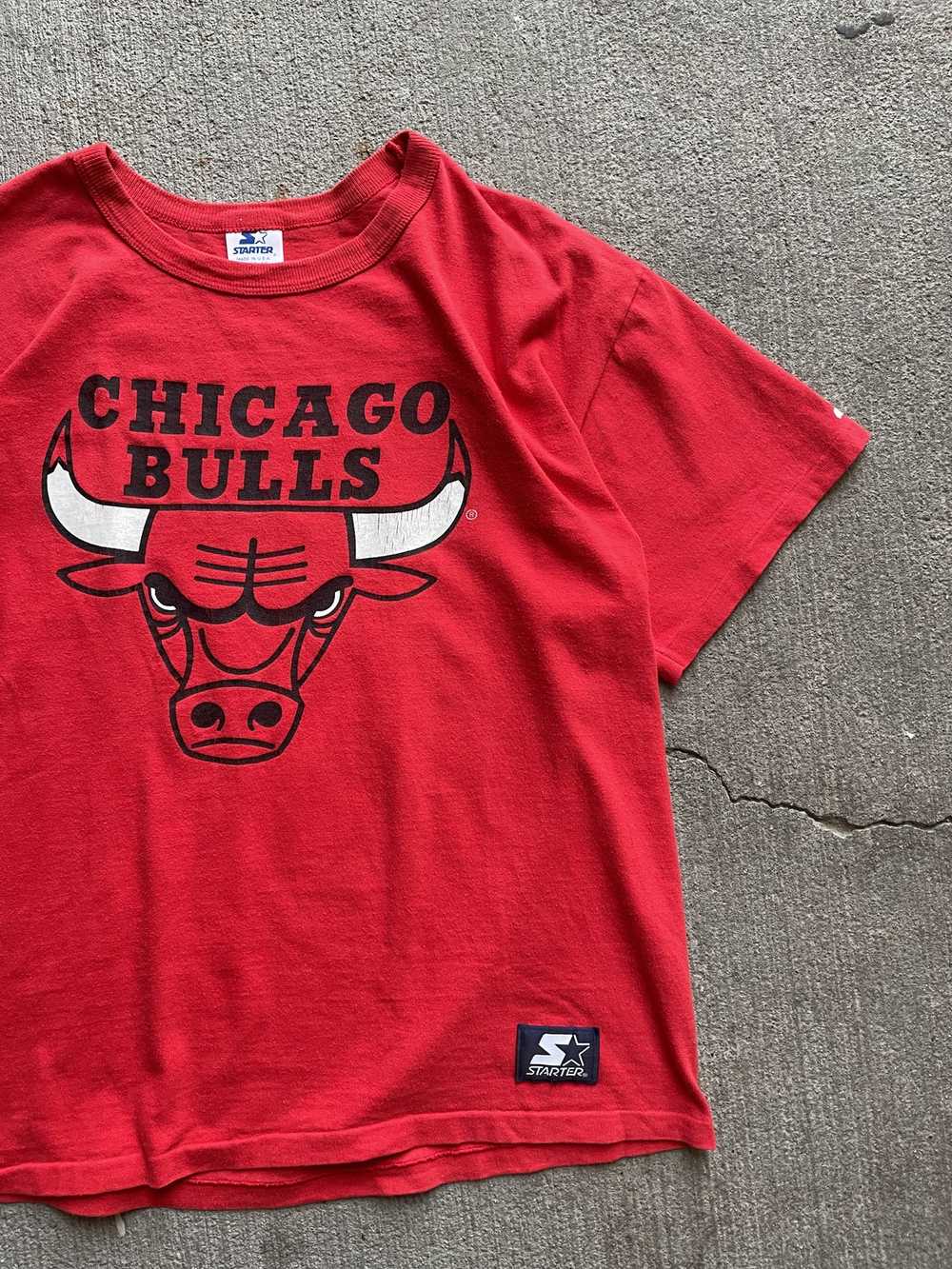 Chicago Bulls × Made In Usa × Starter Vintage Sta… - image 2