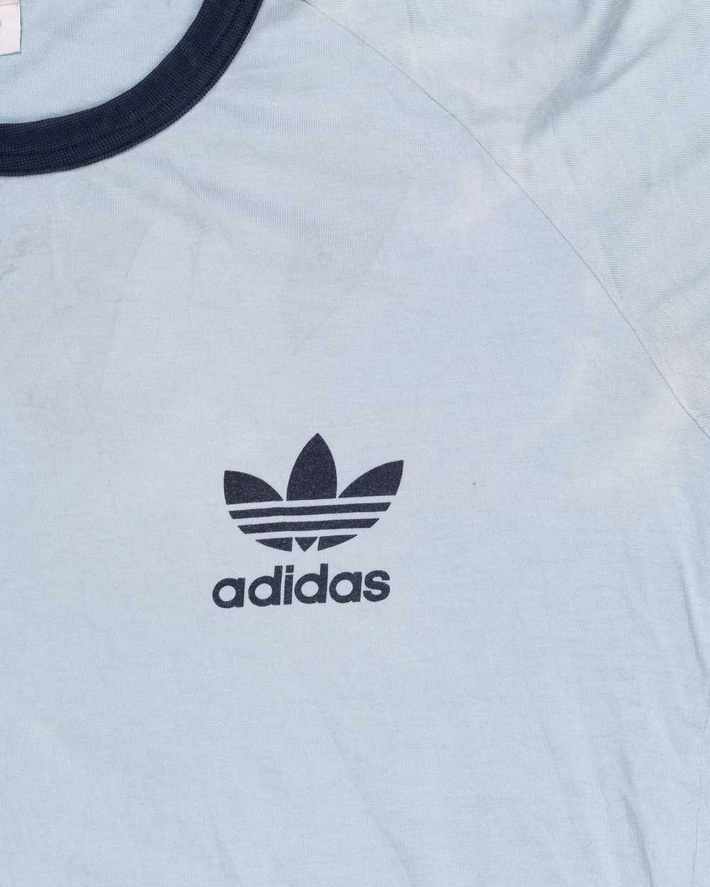 Vintage ADIDAS SOCCER TSHIRT THRASHED - image 2