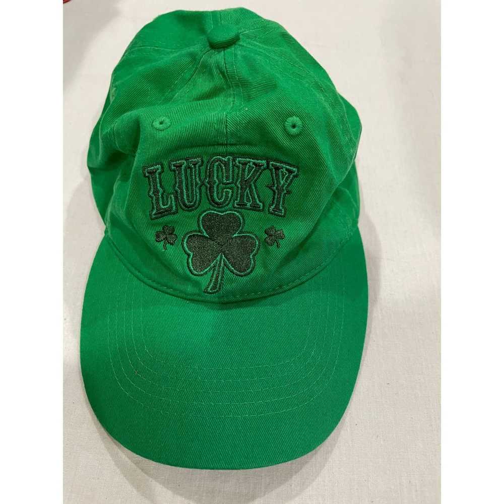 Lucky Brand Lucky of the Irish Hat Green - image 1