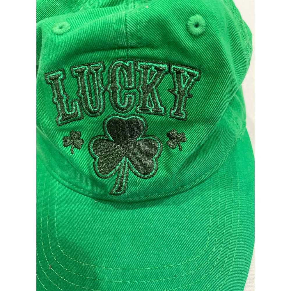 Lucky Brand Lucky of the Irish Hat Green - image 2