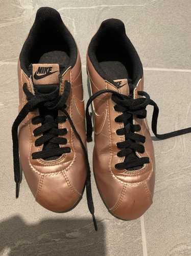 Nike Nike Cortez Metallic Bronze Leather Sneakers