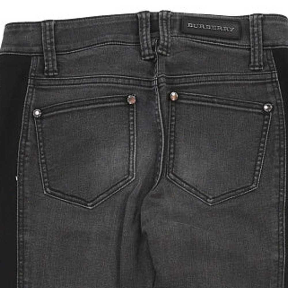 Burberry London Jeans - 28W UK 6 Black Cotton - image 6