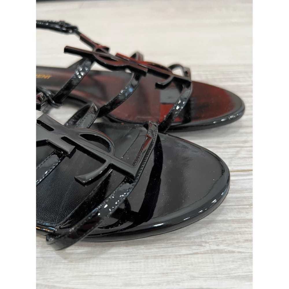 Saint Laurent Patent leather sandals - image 2