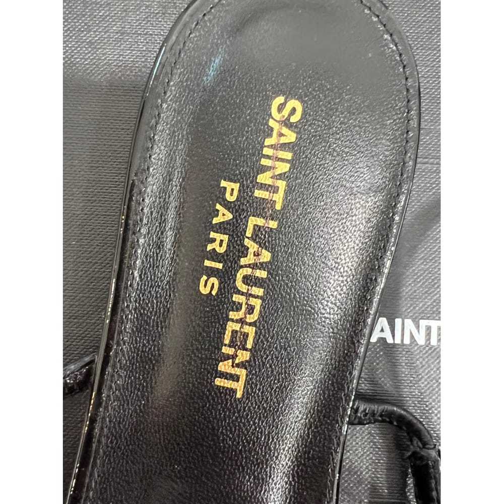 Saint Laurent Patent leather sandals - image 7