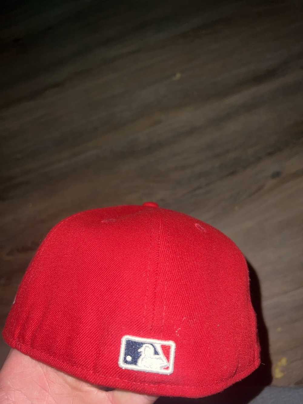 New Era Angels 1of1 fitted 7 1/4 - image 4