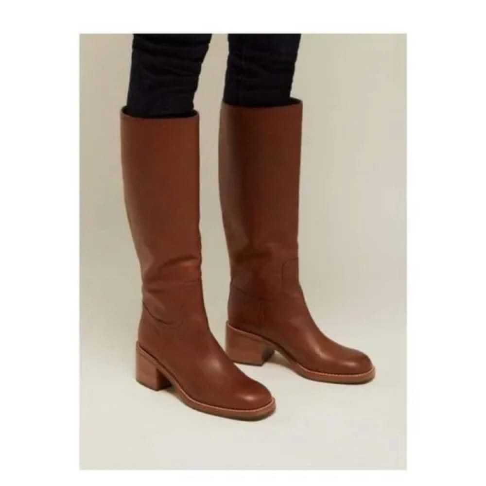 Gucci Cloth riding boots - image 2