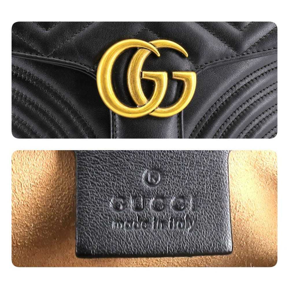 Gucci Gg Marmont leather handbag - image 8