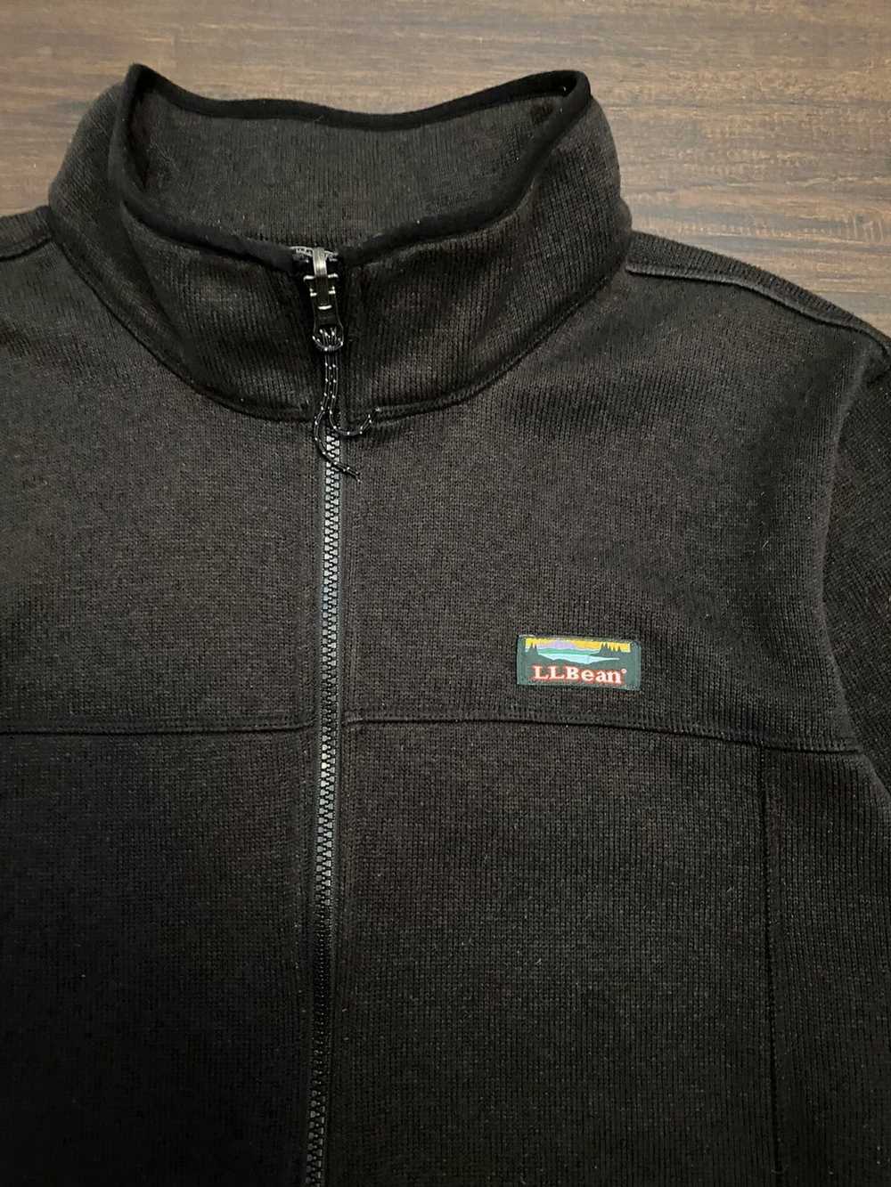 L.L. Bean Modern New Age L.L. Bean Black Full Zip… - image 3