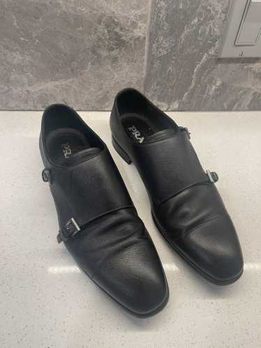 Prada Prada Black Men’s Formal Dress Shoes (Doubl… - image 1