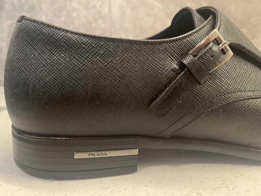 Prada Prada Black Men’s Formal Dress Shoes (Doubl… - image 5