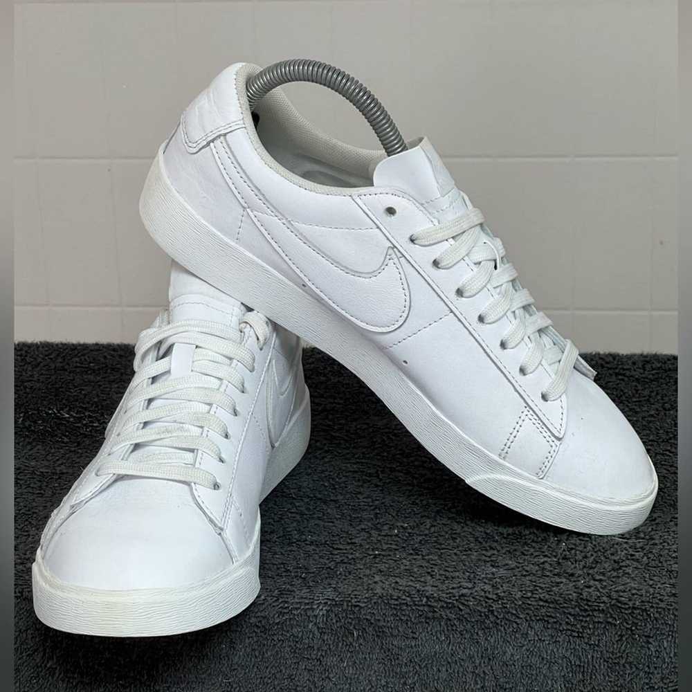 Nike Nike Blazer Low LE Triple White - Size 8.5 W… - image 2