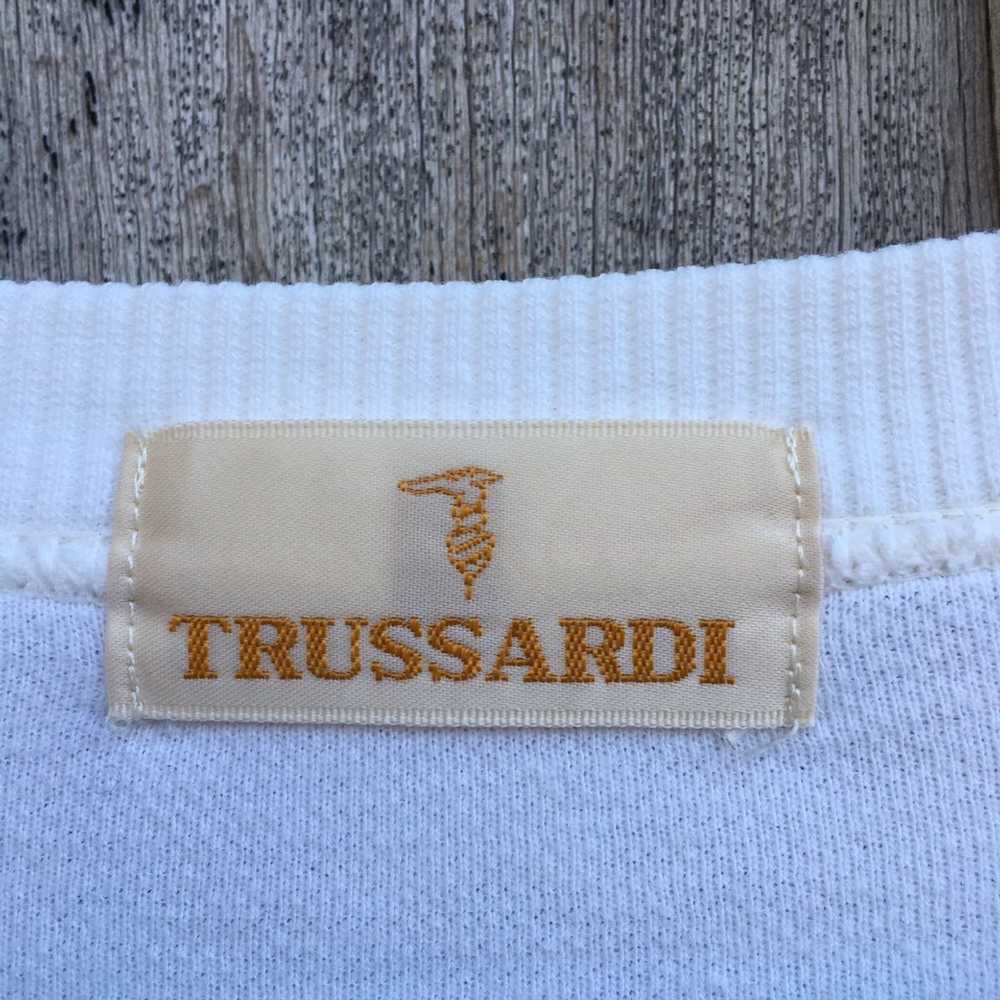 Trussardi × Vintage Vintage Trussardi Crewneck Sw… - image 5