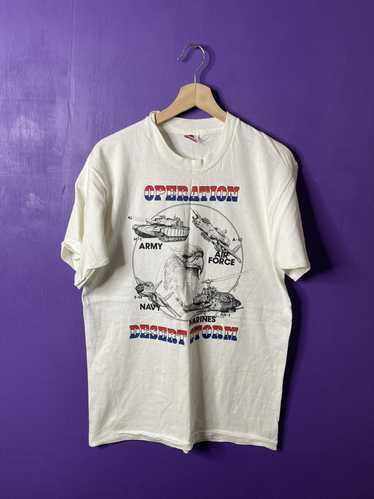 vintage military t shirt - Gem