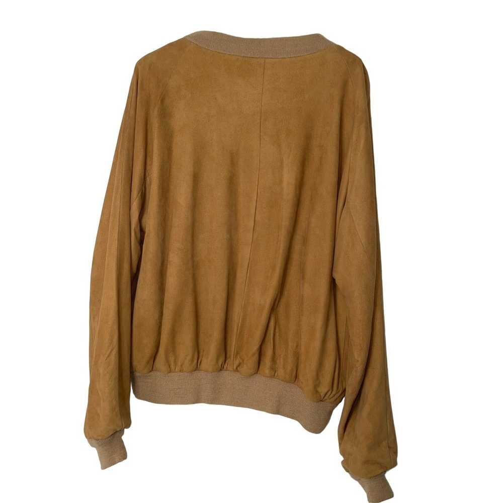 Vintage Lords Mens Suede Sweatshirt Size XL Vinta… - image 12