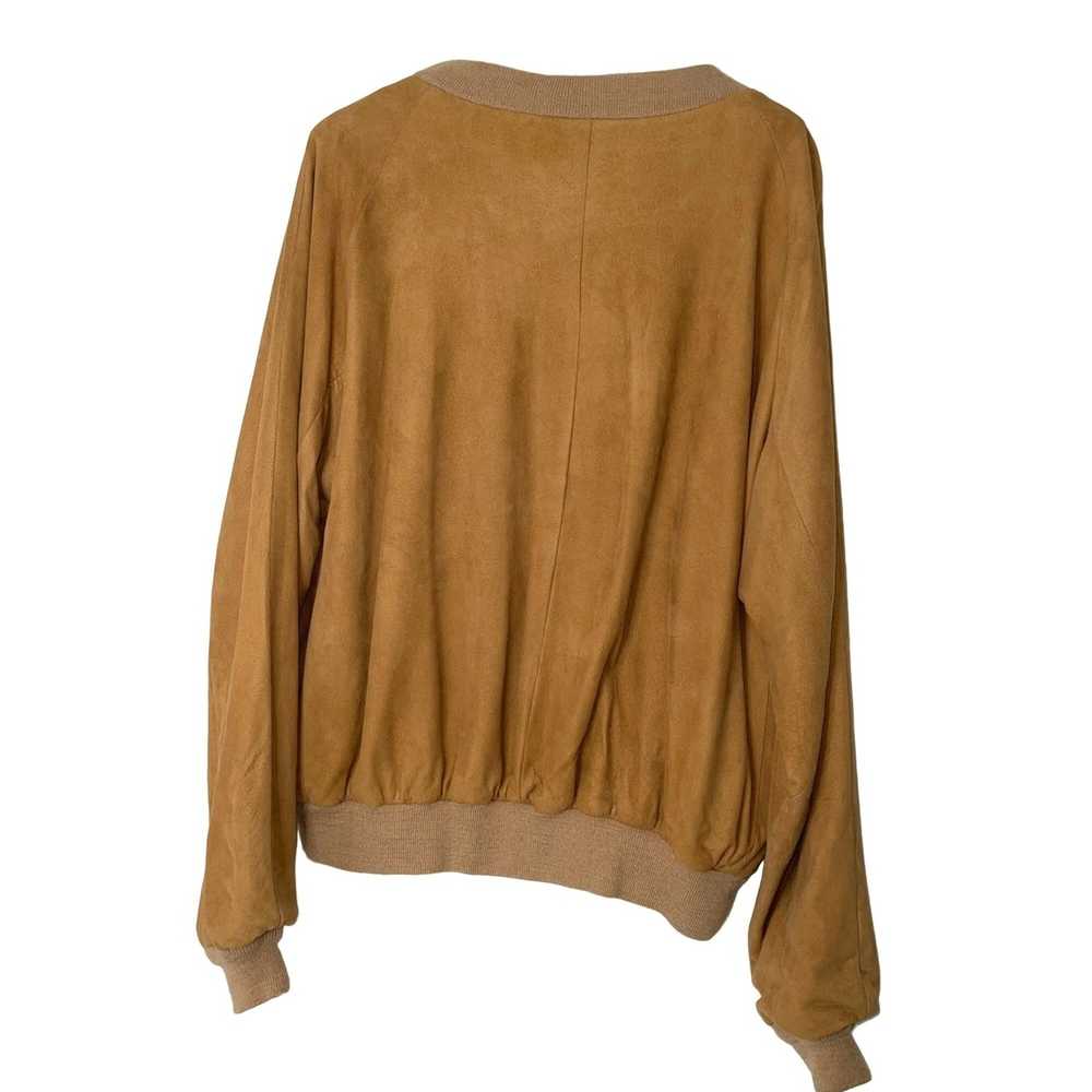 Vintage Lords Mens Suede Sweatshirt Size XL Vinta… - image 2