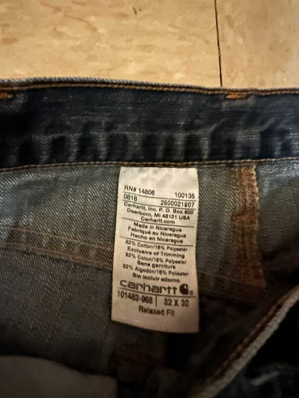 Carhartt × Vintage Carhartt denim jeans - image 2