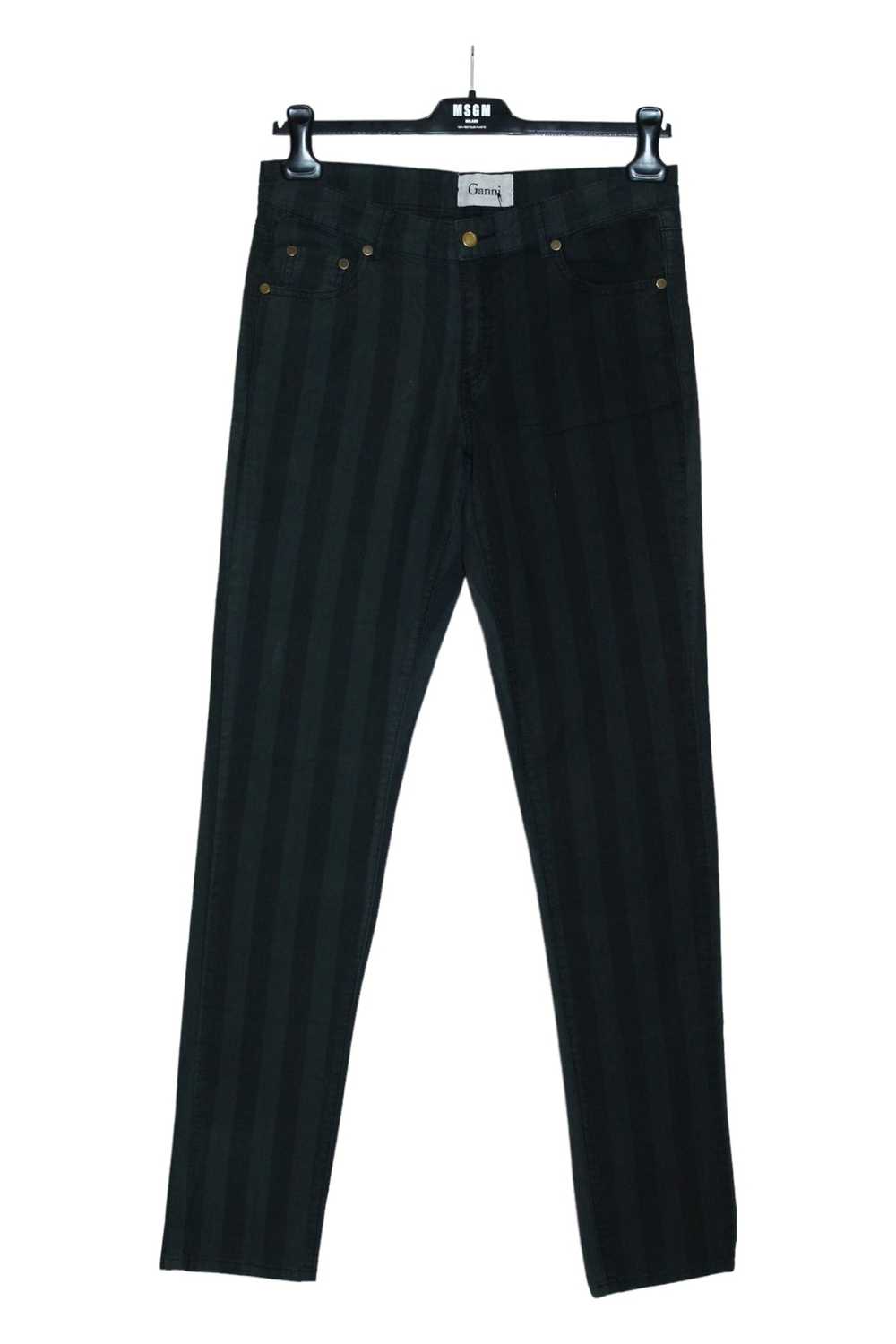 Ganni Ganni Gradient Stripes Stretch Denim Lovely… - image 1