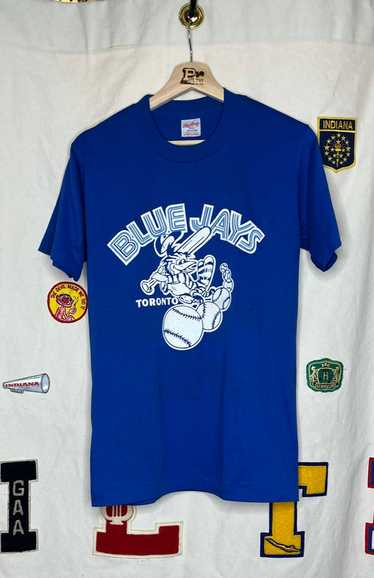 Toronto Blue Jays 1988 Vintage Blue T-shirt Size L MLB Baseball Single  Stitch