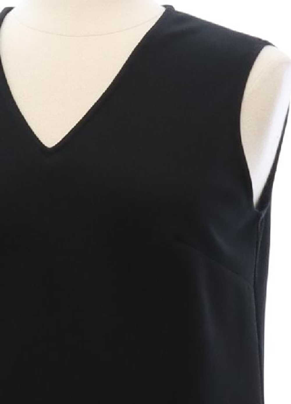 1970's NPC Fashions Black Knit Dress - image 2