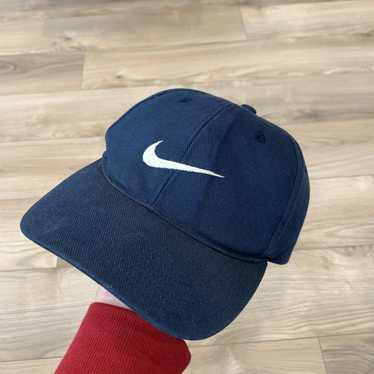 Vintage Nike Black / Royal Blue Snapback — Roots