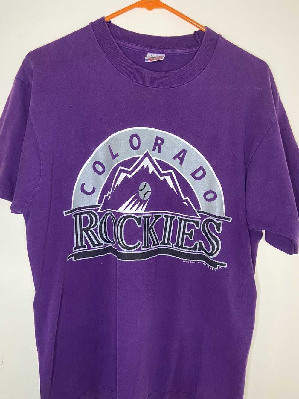 Vintage Single Stitch Colorado Rockies T Shirt - Men's XL – Threaded Social  Club