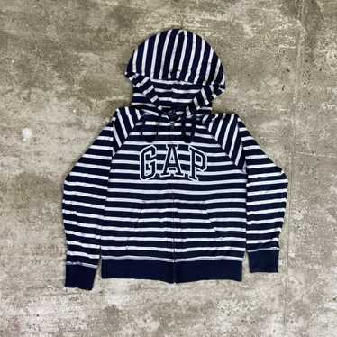 Gap striped hoodie sale