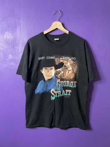 Tour Tee × Vintage Vintage 90s George Strait easy 