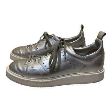 Golden Goose Golden Goose Starter Silver Metallic… - image 1