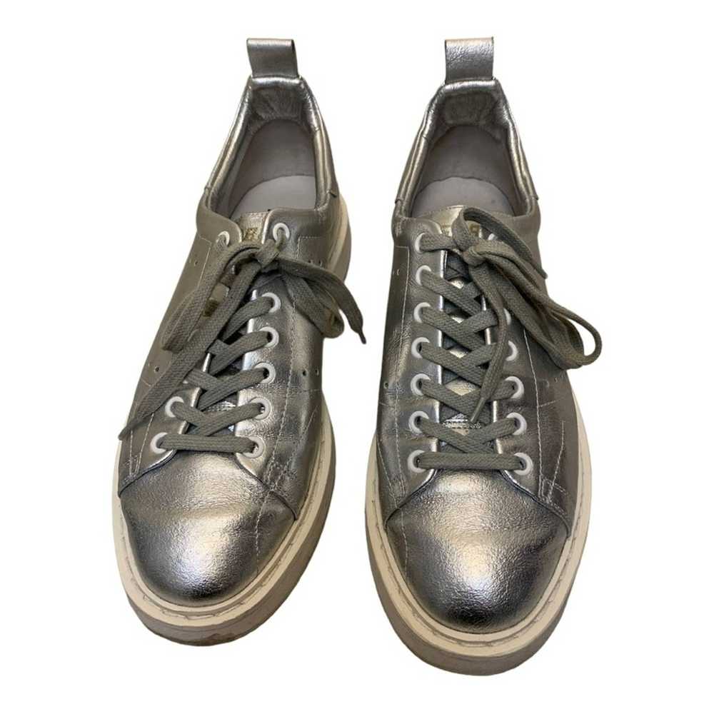 Golden Goose Golden Goose Starter Silver Metallic… - image 4