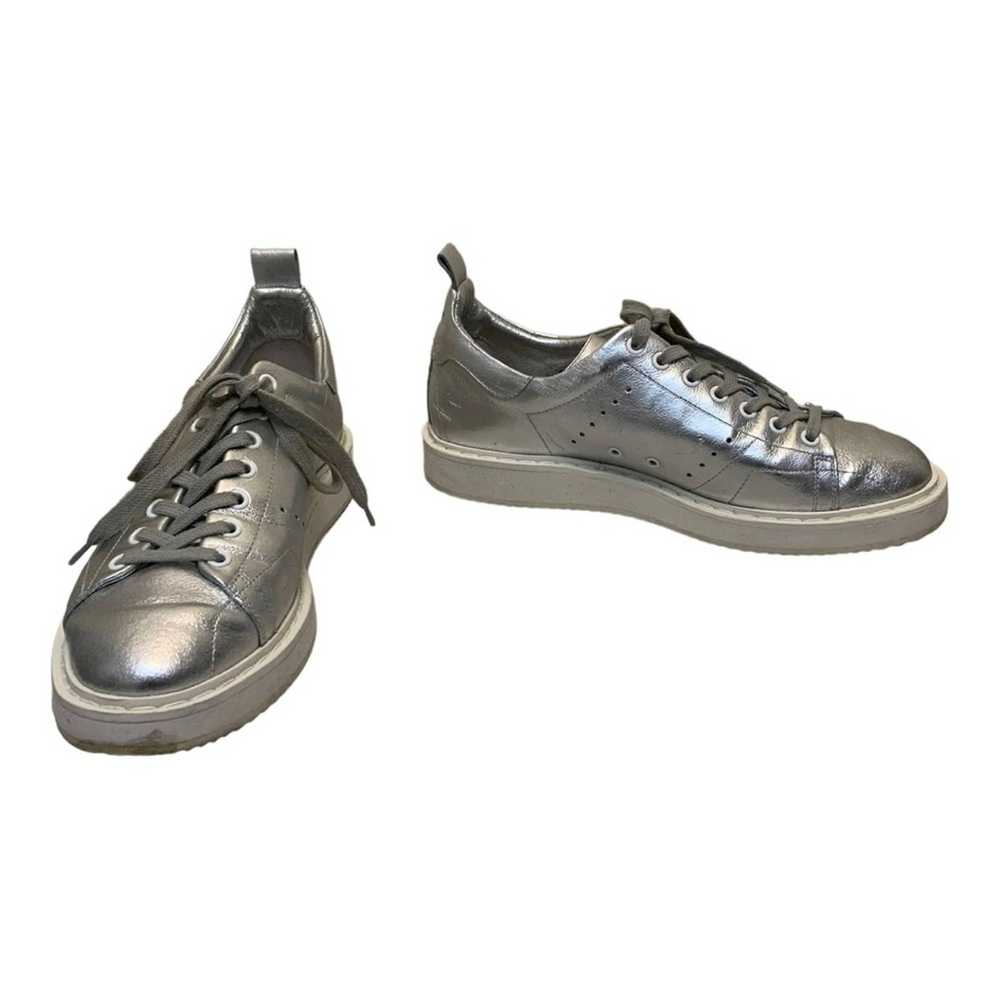 Golden Goose Golden Goose Starter Silver Metallic… - image 5