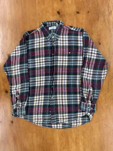 Vintage Vintage 1990s Sears Tan Flannel Shirt