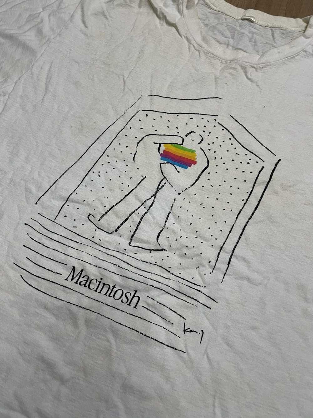 Apple × Vintage Vintage Macintosh Apple Ads T Shi… - image 2