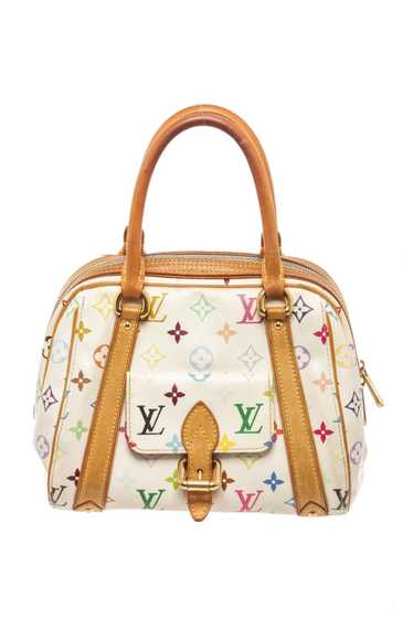 Louis Vuitton Louis Vuitton White Multicolor Monog