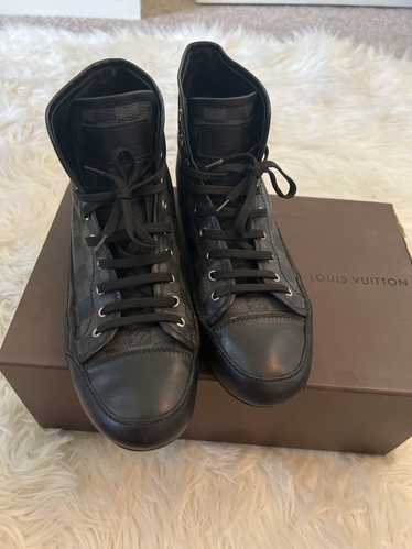 Louis Vuitton LOUIS VUITTON mid top printed sneake