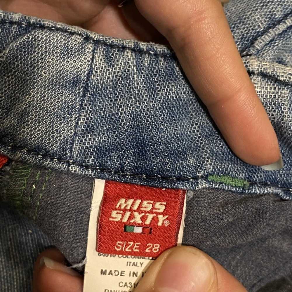 Miss Sixty Vintage Miss Sixty jean shorts - image 4