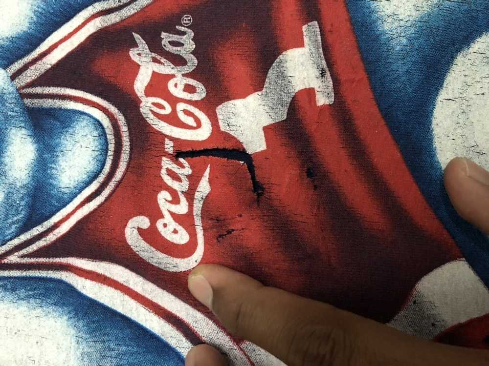 Coca Cola × Streetwear Vintage coca cola tshirt 1… - image 4