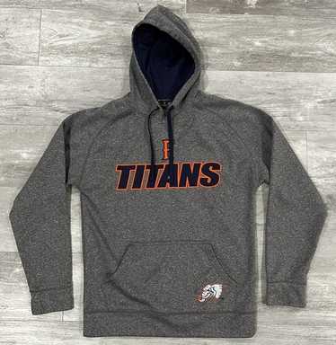 CHAMPION Reverse Weave Cal State Fullerton Titans スウェット mens-champion-heathered-gray-