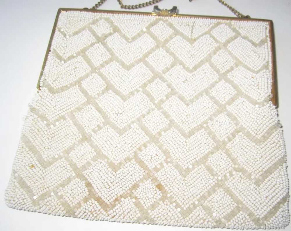 Lovely Vintage Beaded Evening Bag - Belgium - image 2