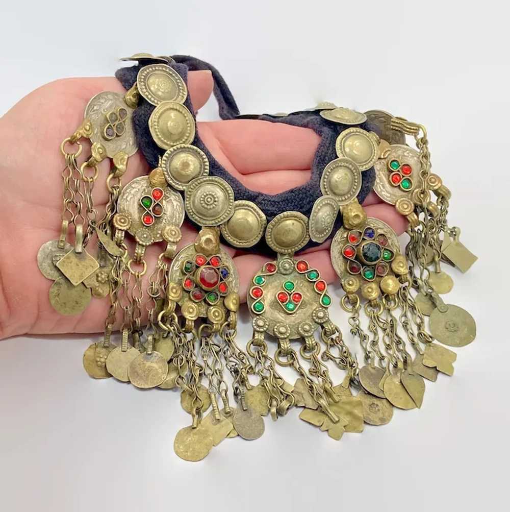 Afghan Necklace, Coins, Middle Eastern, Massive, … - image 3