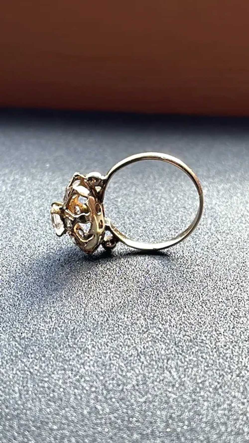 14k Victorian Spinel ring - image 8