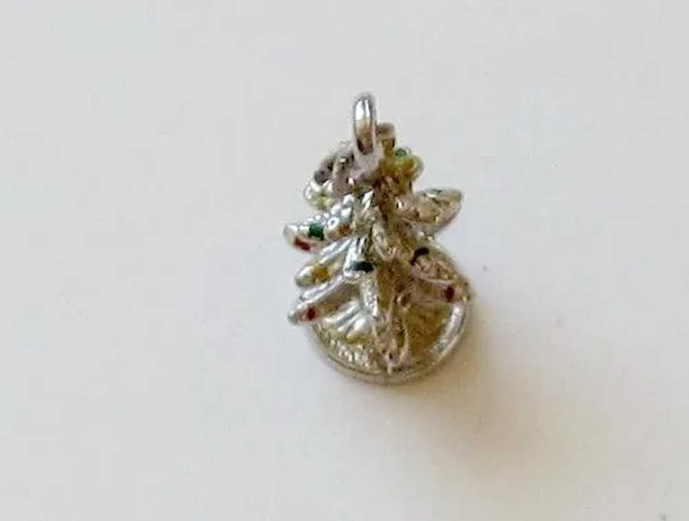 Sterling Silver Christmas Tree Charm - image 3