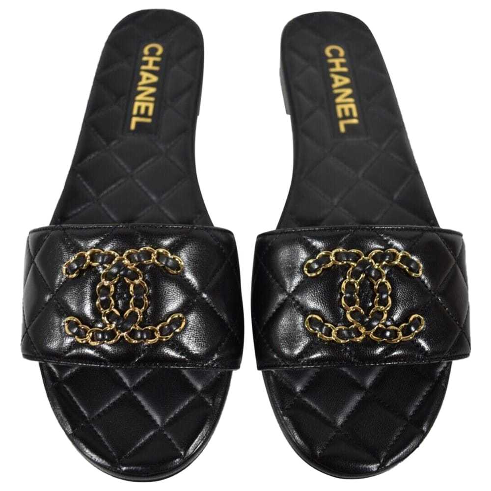 Chanel Leather sandal - image 1