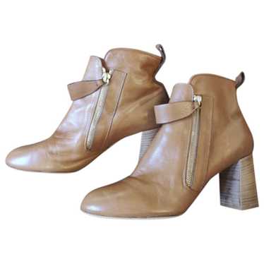 Chloé Leather ankle boots