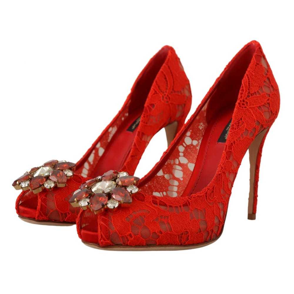 Dolce & Gabbana Taormina cloth heels - image 5