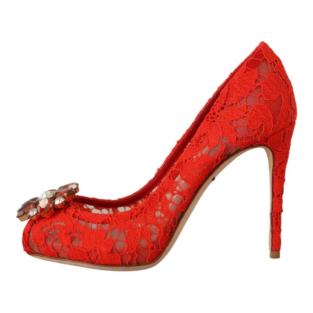 Dolce & Gabbana Taormina cloth heels - image 7