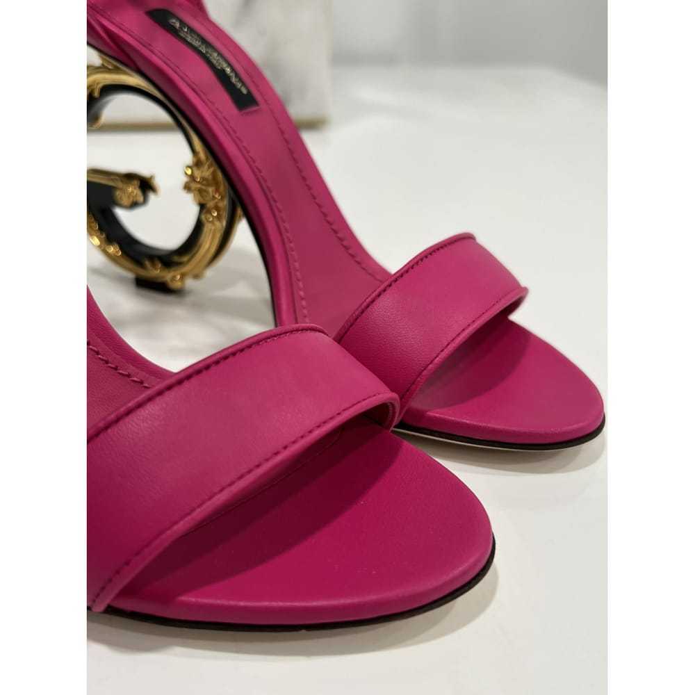 Dolce & Gabbana Leather sandal - image 2
