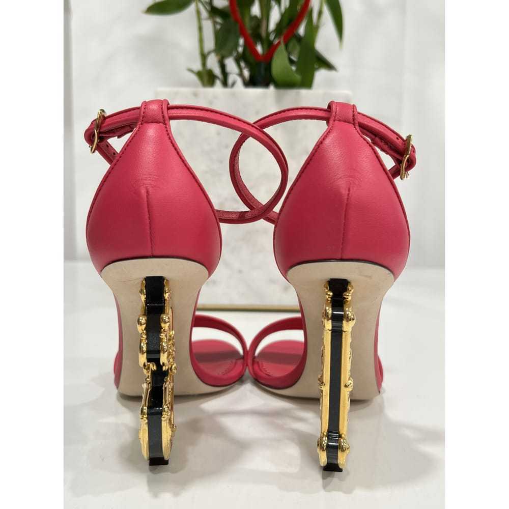 Dolce & Gabbana Leather sandal - image 4